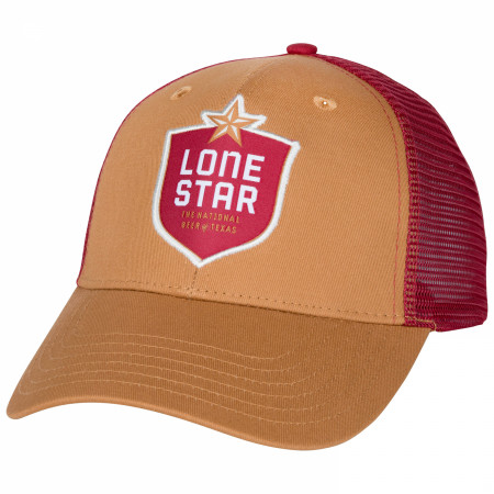 Lone Star Beer Logo Patch Adjustable Trucker Hat